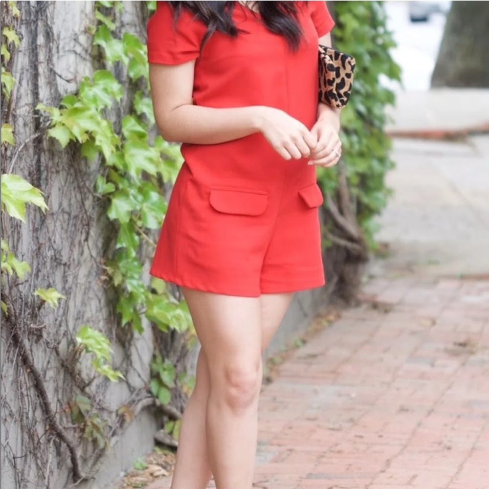 Zara Basic Collection Red Top - Picture 2 of 5